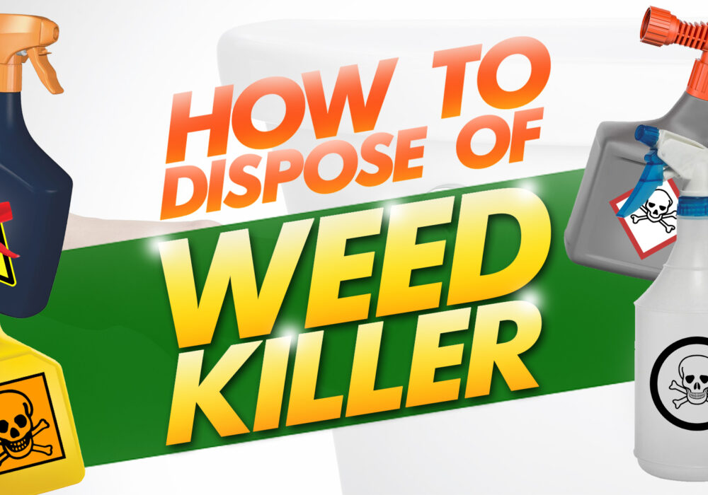how to dispose of weed killer – comprehensive guide