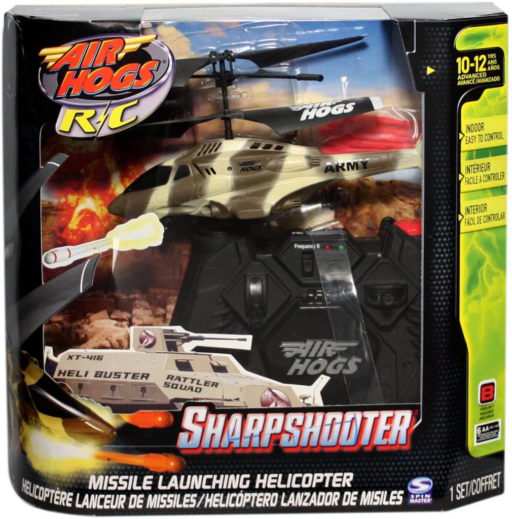 Air Hogs Desert Camouflage Sharpshooter Helicopter