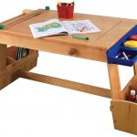 Kidkraft Art Table With Drying Rack And Storage
