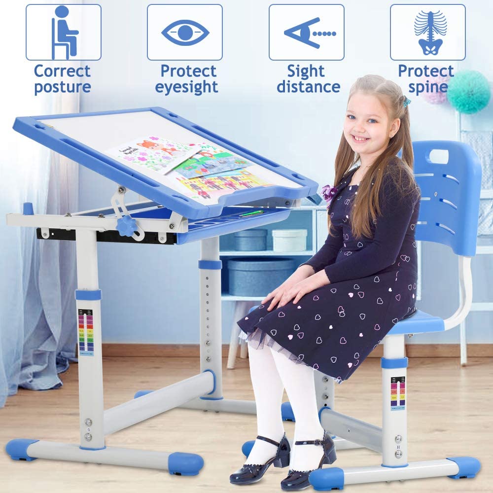 Kids Desk And Chair Set Height