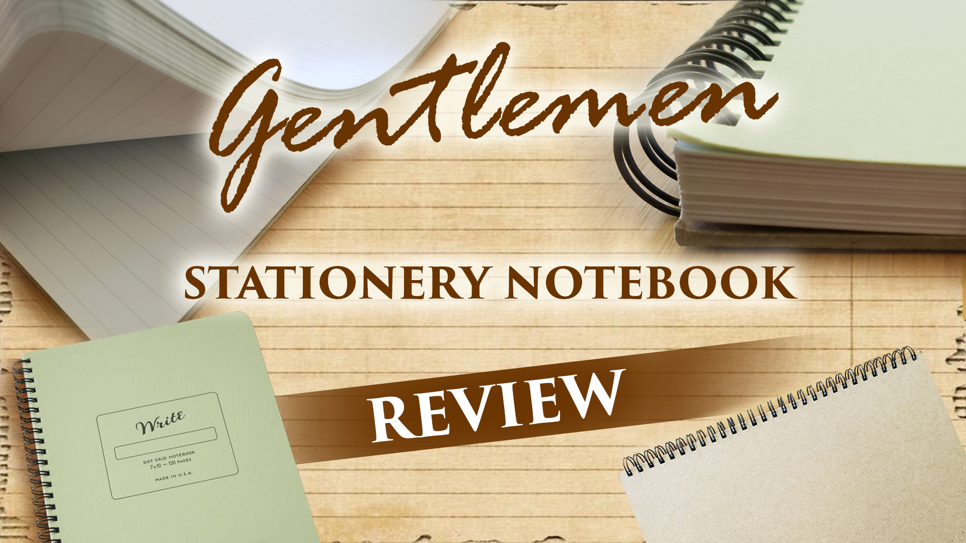Gentlemen Stationery Notebook Review