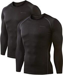 Devops Men's Long Sleeve Compression Shirts